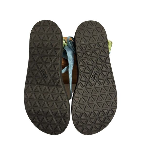 Colorful Women's Flatform Teva Sandals - Picture 4 of 9